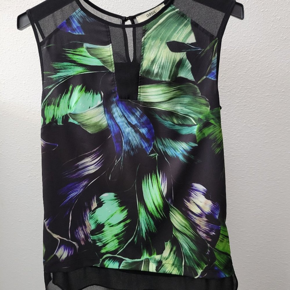 Brightly coloured top from Oasis